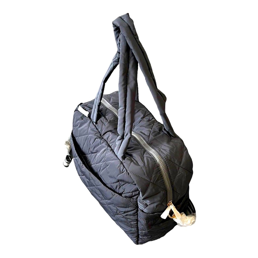 MARC JACOBS Quilted Nylon Crossbody Bag Gym Tote  Color Is like Skye Blue